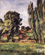 Paul Cezanne landscape has Baiyang oil painting picture wholesale
